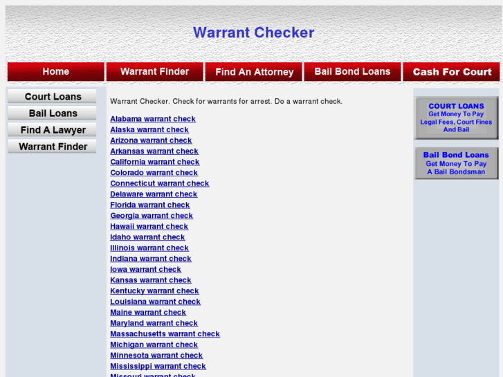 www.warrantchecker.com