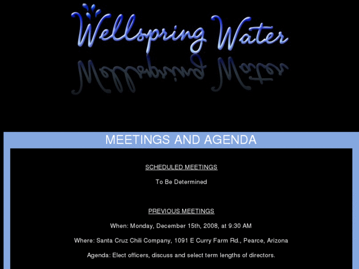 www.wellspringwater.org