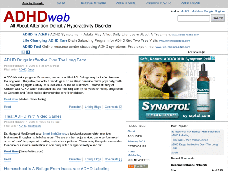 www.adhdweb.com