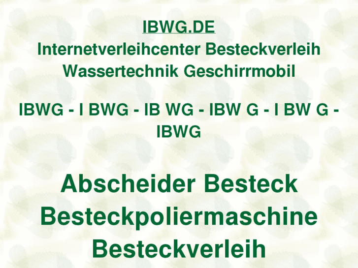 www.ibwg.de