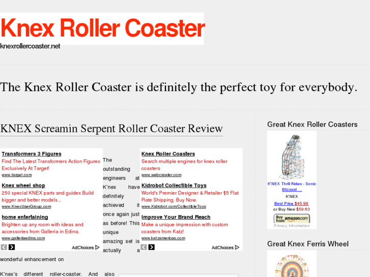 www.knexrollercoaster.net