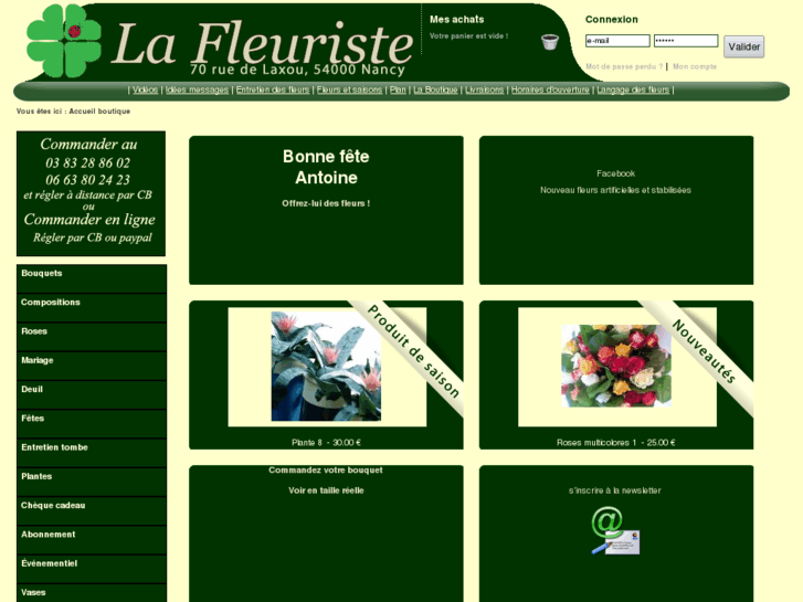 www.la-fleuriste.com