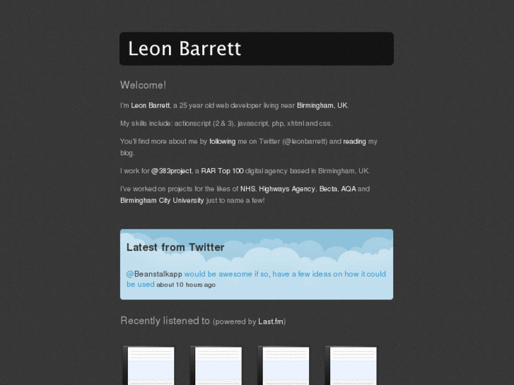 www.leonbarrett.com