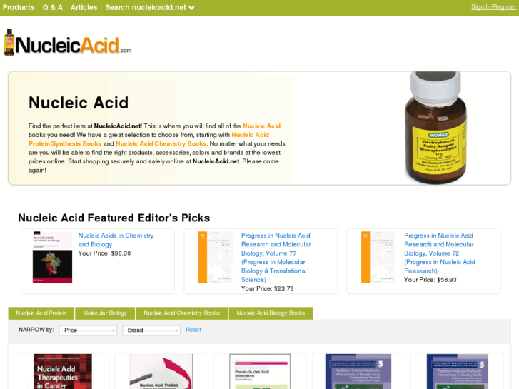 www.nucleicacid.net