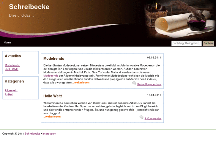 www.schreibecke.de
