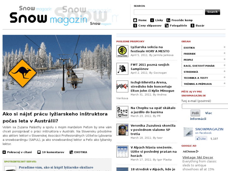 www.snowmagazin.sk
