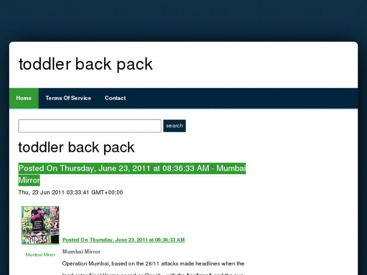 www.toddlerbackpack.info