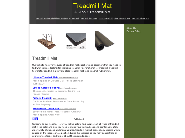 www.treadmillmat.org