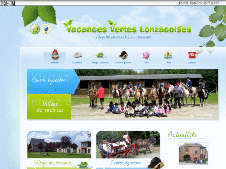 www.vacancesverteslonzacoises.fr