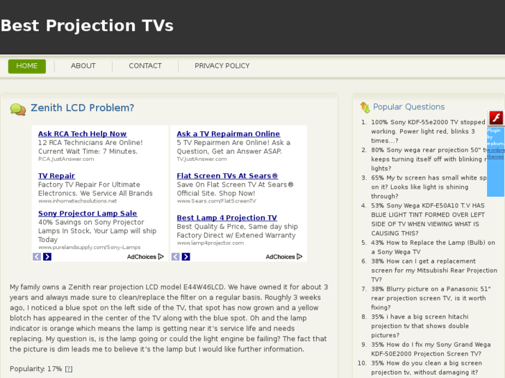 www.bestprojectiontvs.com