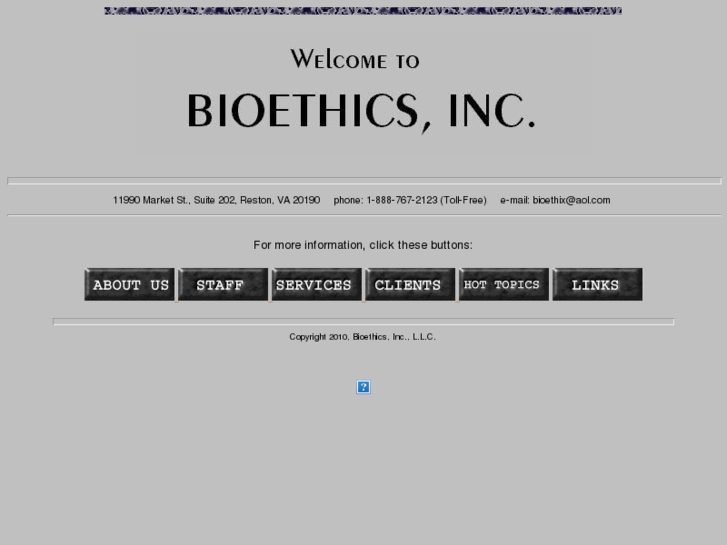 www.bioethicsinc.com