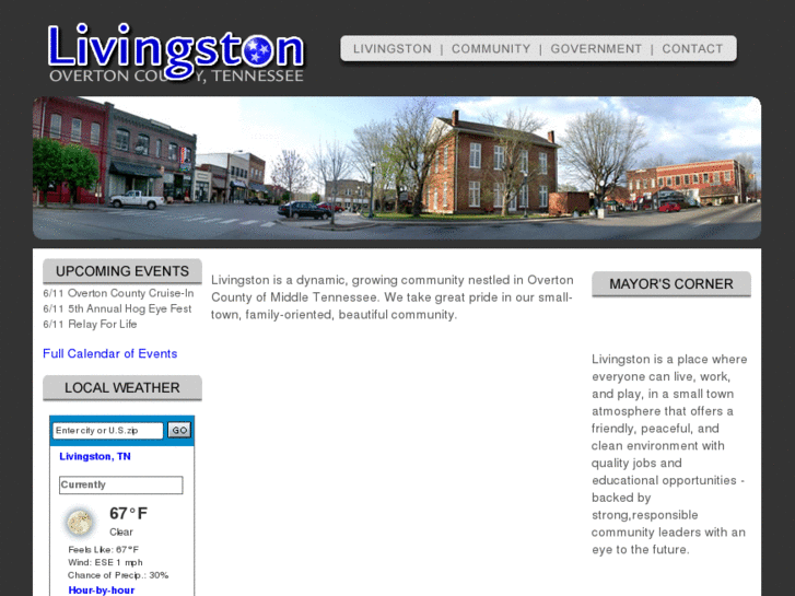 www.cityoflivingston.net