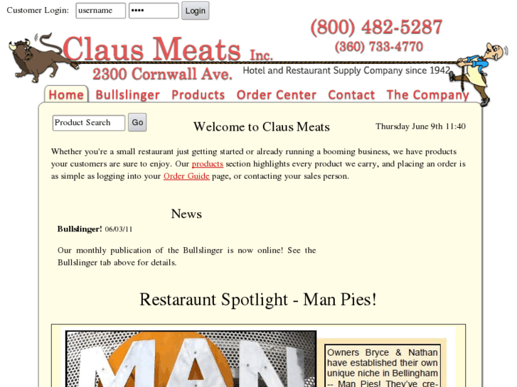 www.clausmeats.com