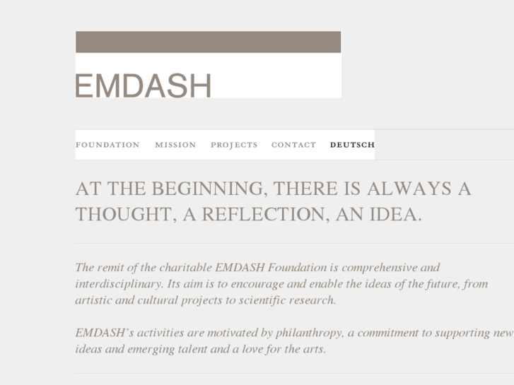 www.emdashfoundation.com