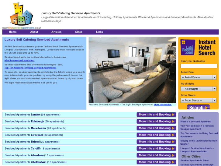 www.findservicedapartments.co.uk