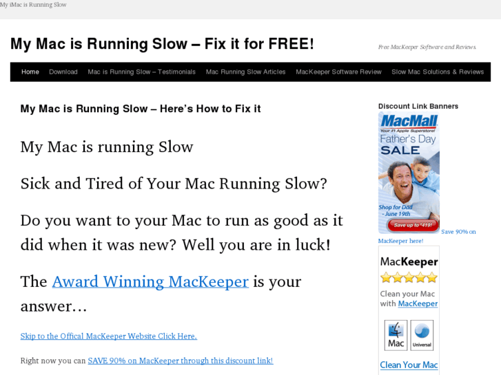 www.mymacisrunningslow.com