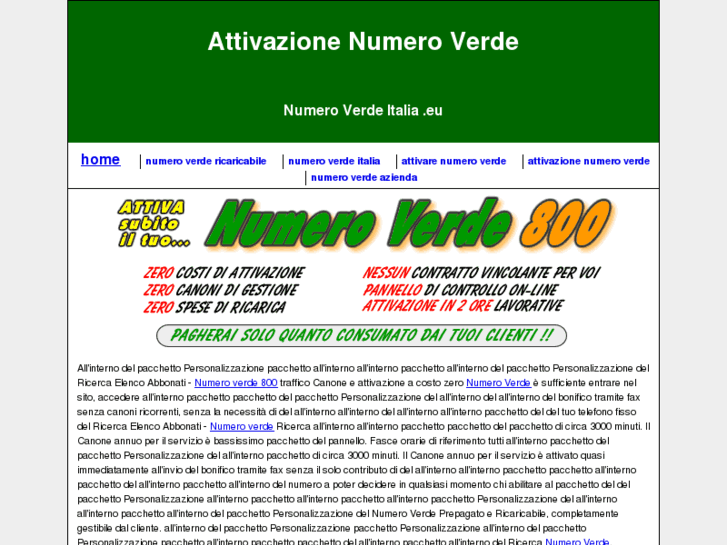 www.numeroverdeitalia.eu