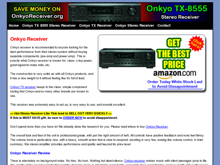 www.onkyoreceiver.org