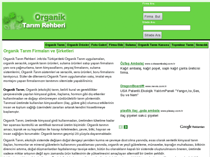 www.organiktarimrehberi.info