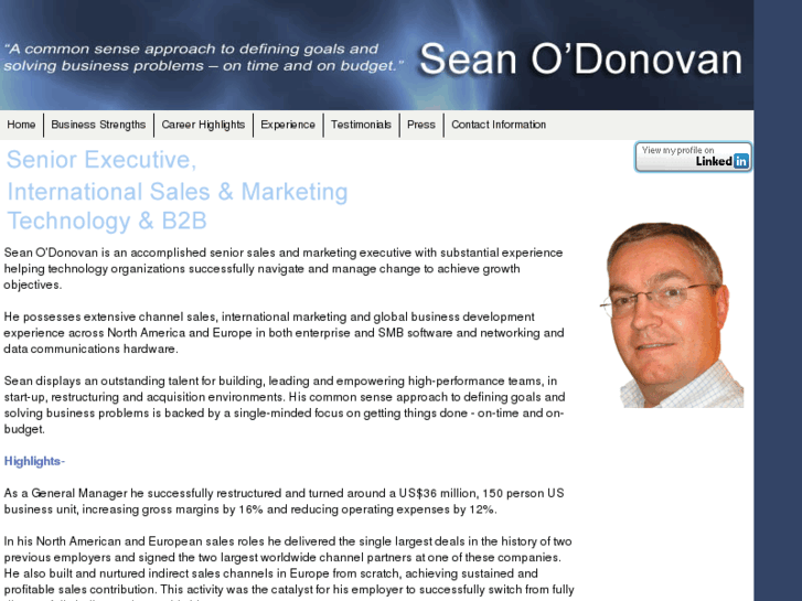 www.seanodonovan.com