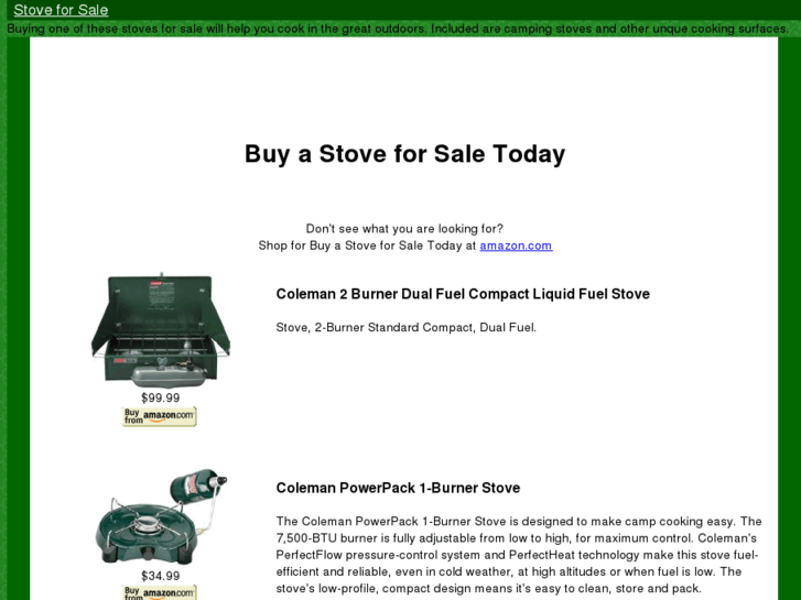 www.stoveforsale.com