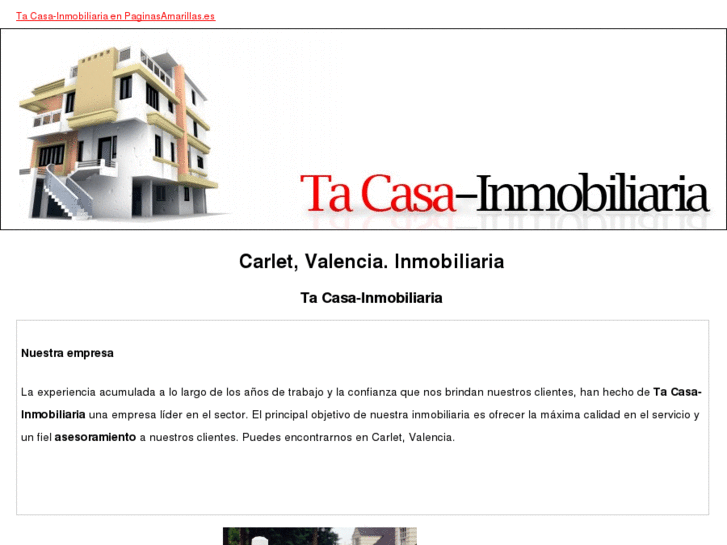 www.tacasainmobiliaria.com