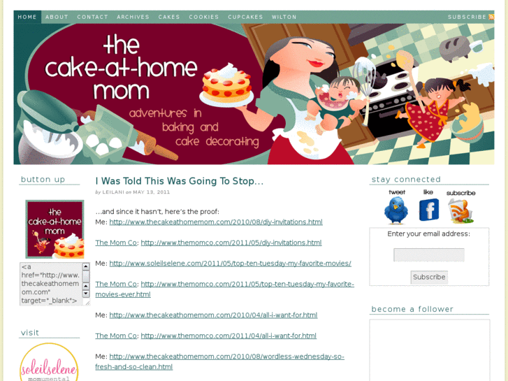 www.thecakeathomemom.com