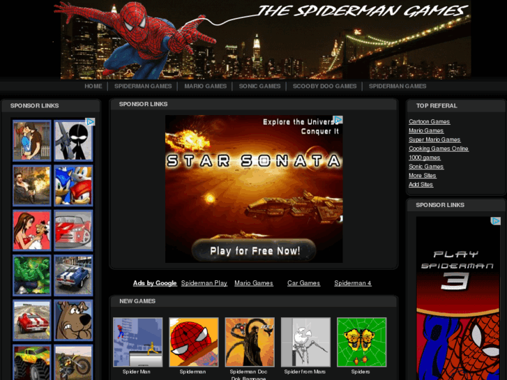 www.thespidermangames.com