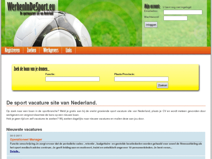 www.werkenindesport.eu