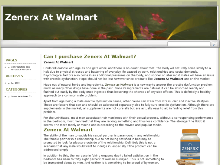 www.zenerxatwalmart.com
