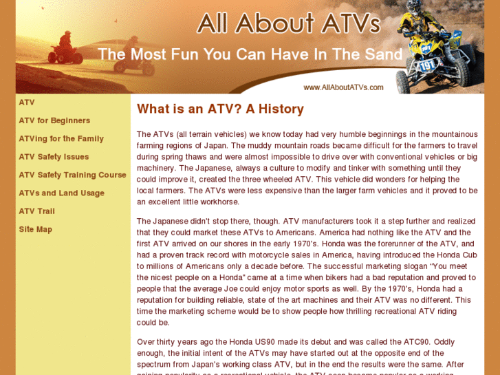 www.allaboutatvs.com