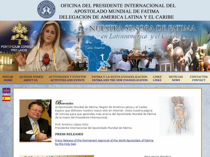 www.apostoladomundialdefatima.org