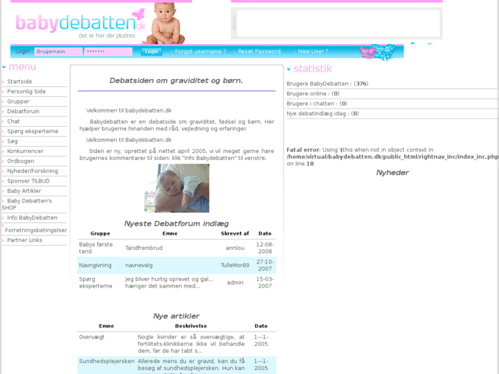 www.babydebatten.dk