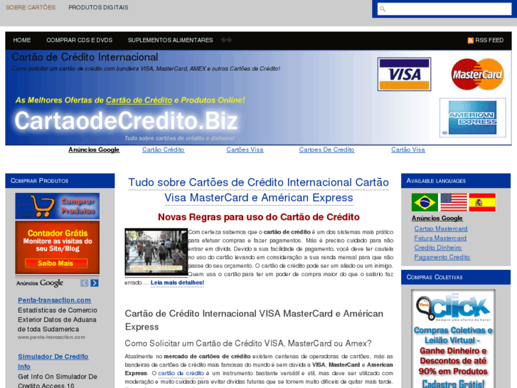 www.cartaodecredito.biz