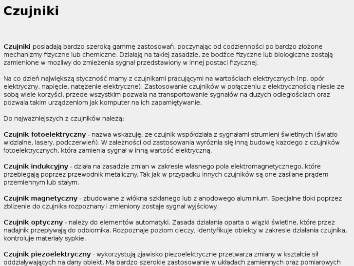 www.czujniki.info