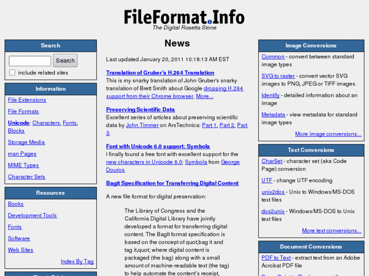 www.dataformat.info