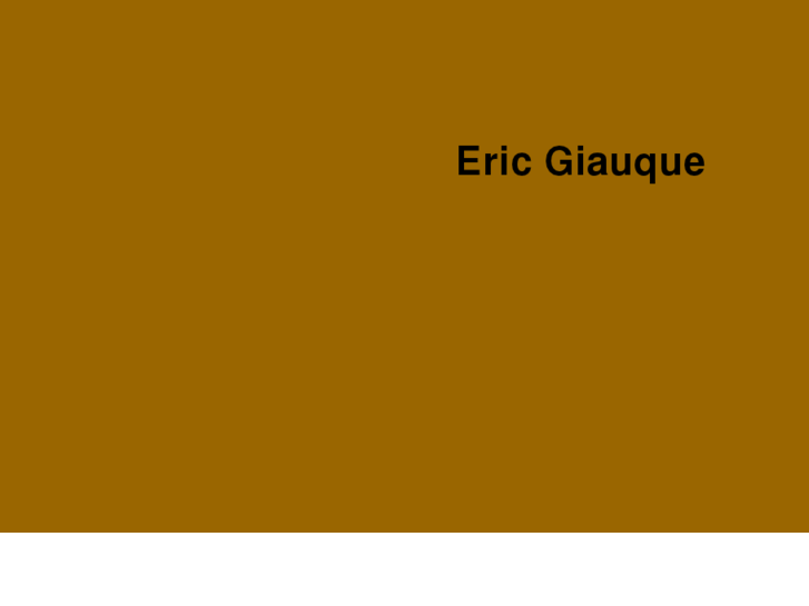 www.ericgiauque.com