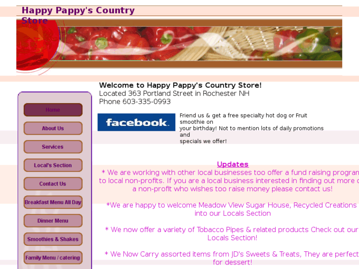 www.happy-pappys-country-store.com