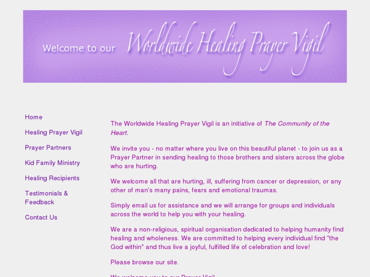 www.healingprayervigil.com