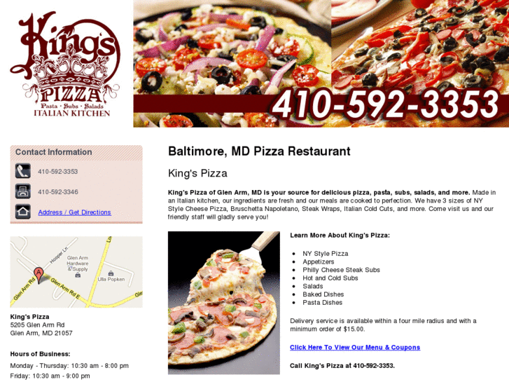 www.kings-pizza.com