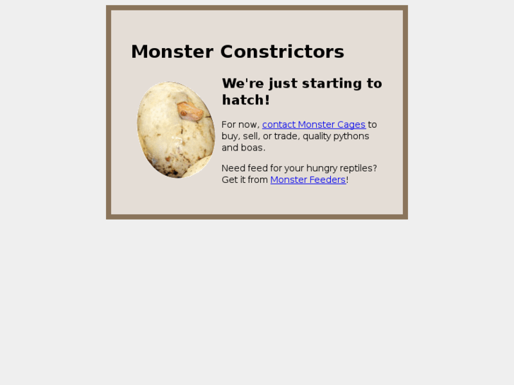 www.monsterconstrictors.com