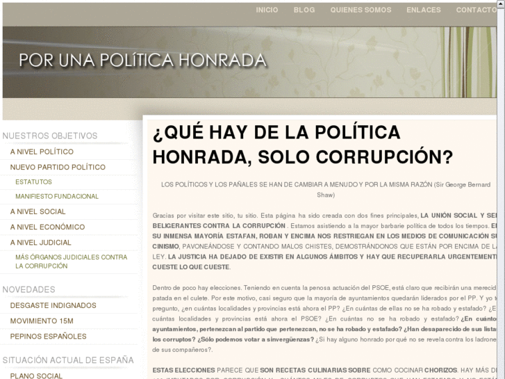 www.porunapoliticahonrada.com