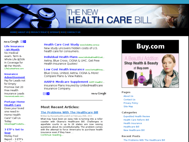 www.thenewhealthcarebill.com