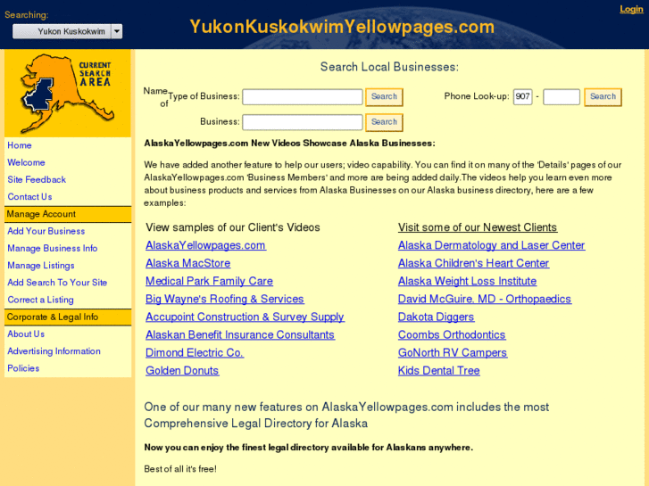 www.yukonkuskokwimyellowpages.com