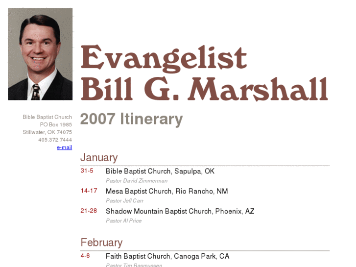 www.billgmarshall.com