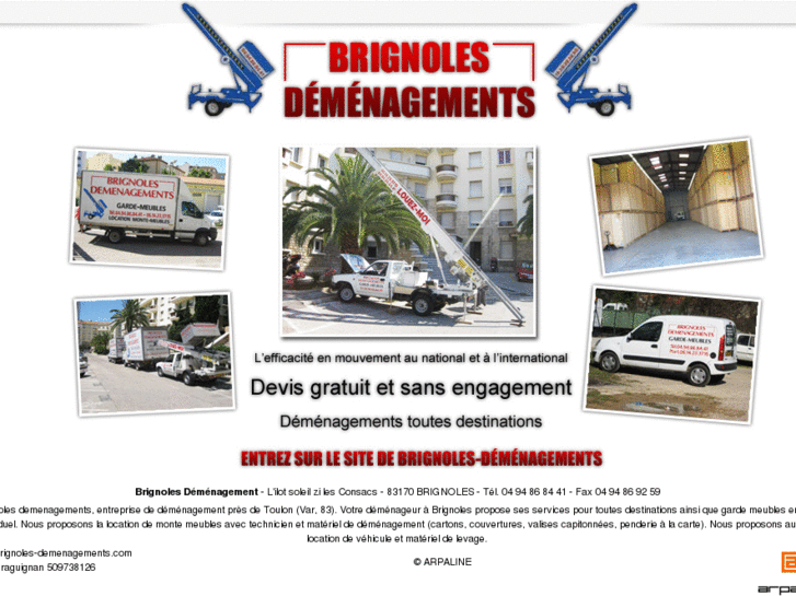 www.brignoles-demenagements.com