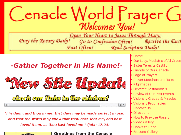 www.cenacleworldprayergroup.com
