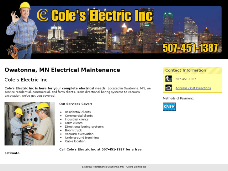 www.coleselectric1.com