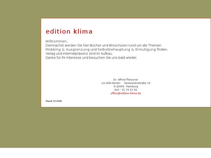 www.edition-klima.com