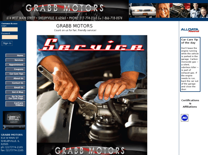 www.grabbmotorsservice.com